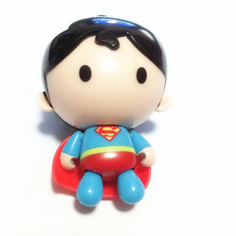 Новое поступление Мода Супермен цепочка для ключей Пластик бусы брелок Kawaii