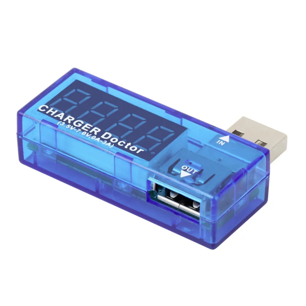 Цифровой мини USB измеритель напряжения мощности тока портативный доктор подарки