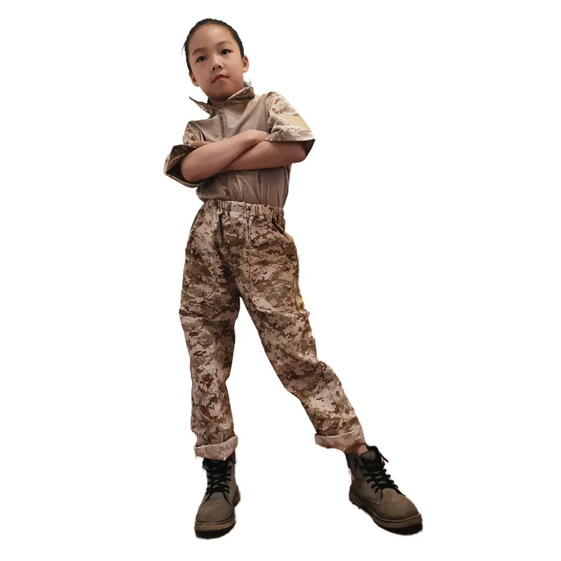 

Military Tactical Uniform Combat Tactical Special Forces Camouflage Clothing Outdoor Training Military Uniform For Child Army