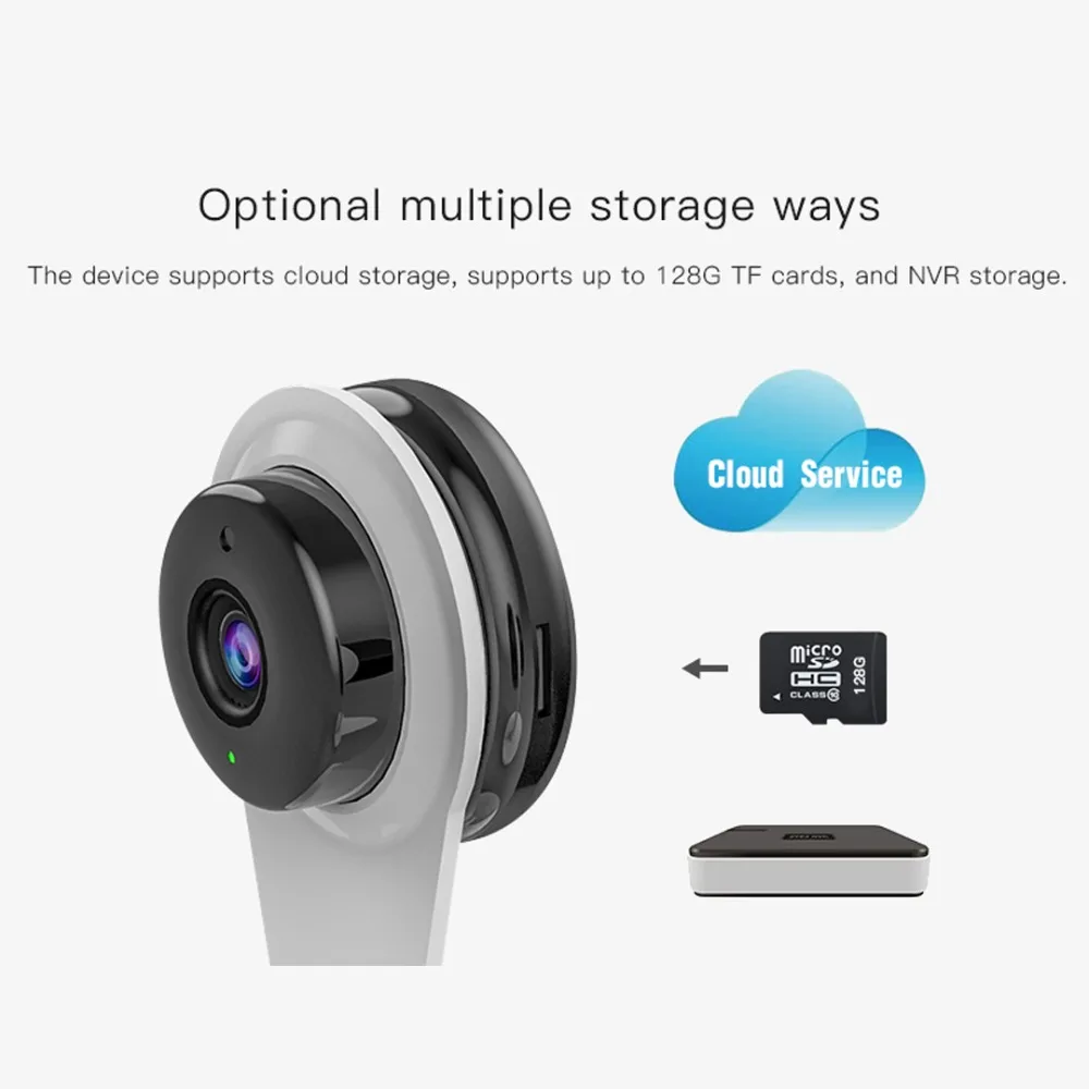 Беспроводная камера Vstarcam G96 Wi-Fi двусторонняя аудиосвязь с датчиком движения