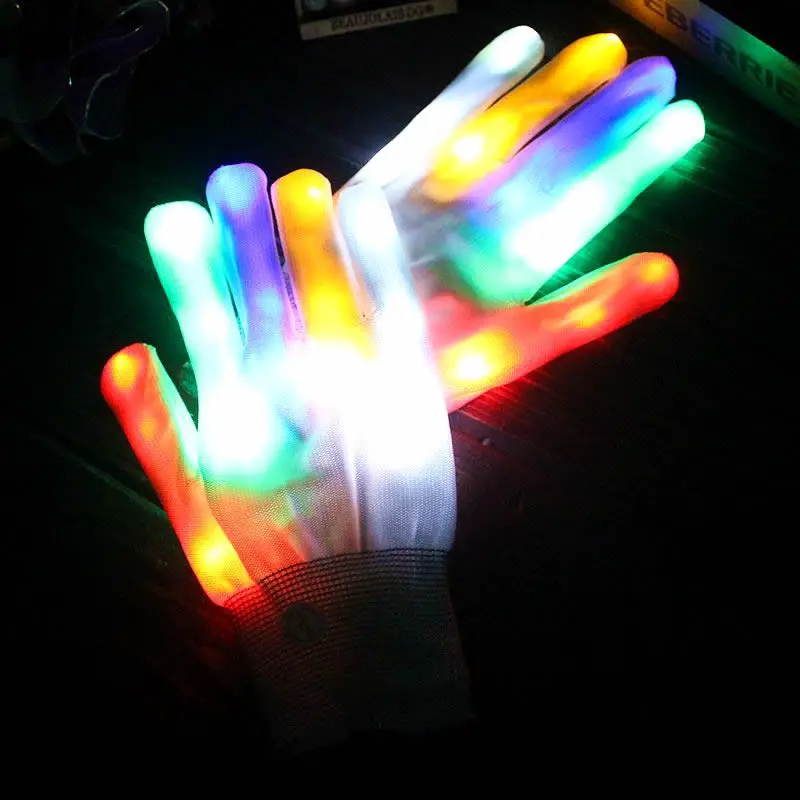 Новогодний подарок танцевальные ранцы перчатки со вспышкой|led new year|led light lightnew year