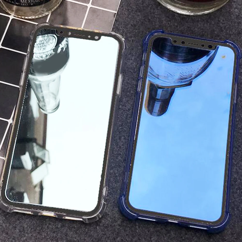 5D защита для экрана зеркала iPhone X 10 закаленное стекло 6S 7 8 Plus защитное