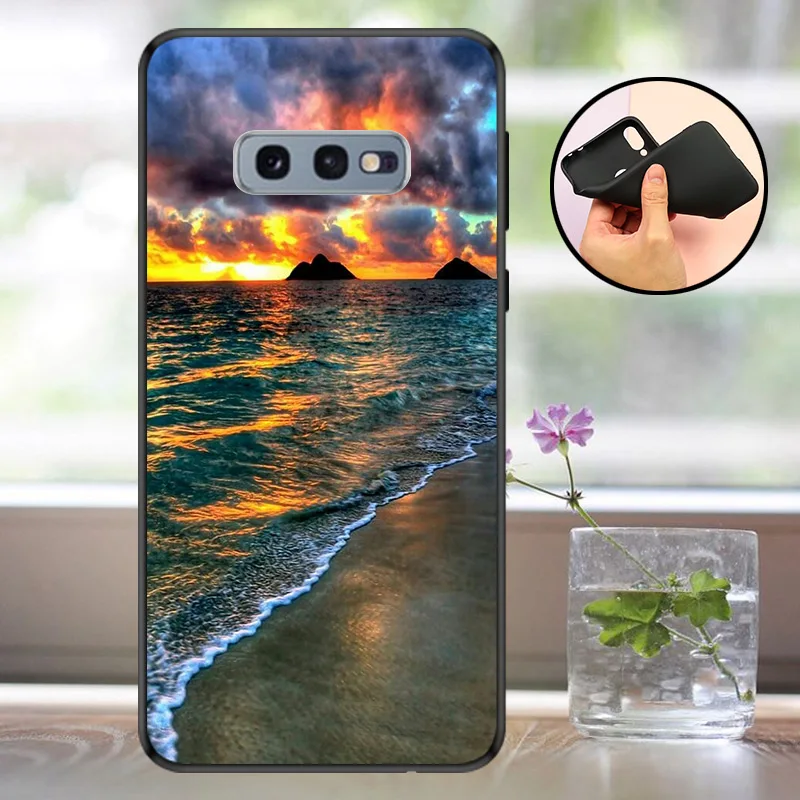 LRT Матовый чехол для samsung S10E чехол силиконовый бампер samsung Galaxy S10E S 10E Coque для чехол для телефона samsung S10E мягкий чехол - Цвет: LRT