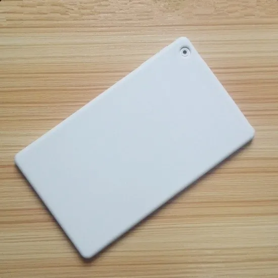 Белый Ultra Slim Мода Роскошные Мягкие Силиконовые Protector кожи резиновая В виде ракушки чехол противоударный чехол для Teclast x80 Мощность 8" дюймов Планшеты - Цвет: Белый