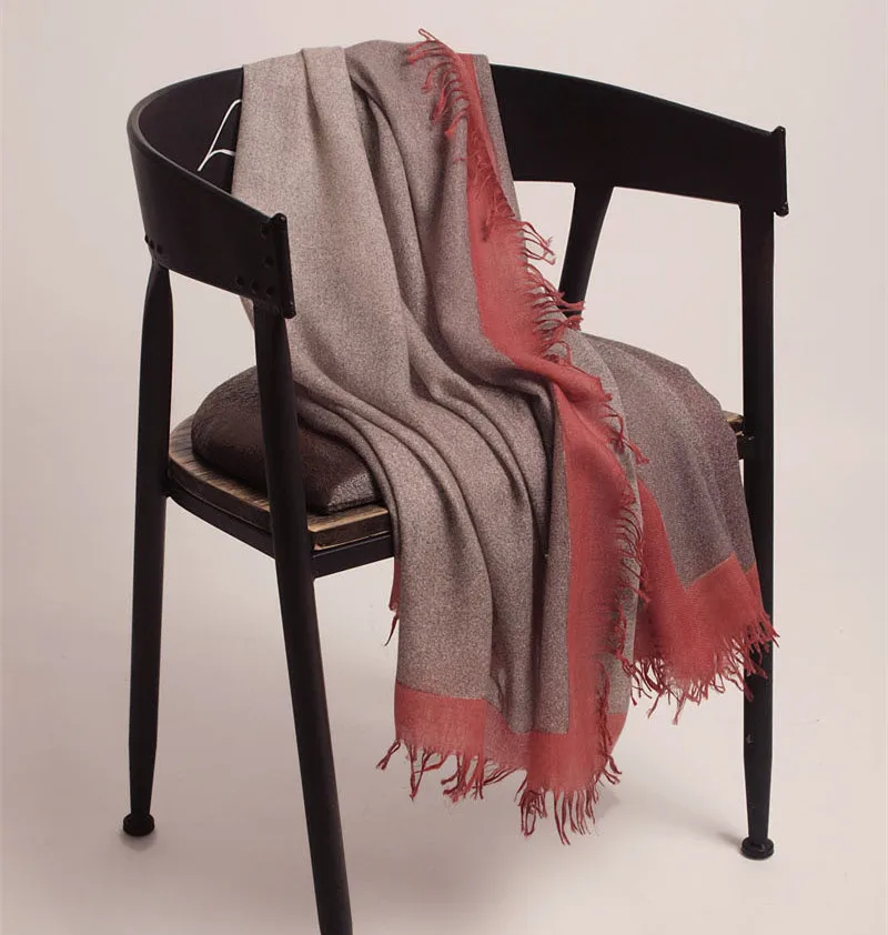 100% овечья шерстяная пряжа с зажимом Женская модная эксклюзивная фотосессия 4