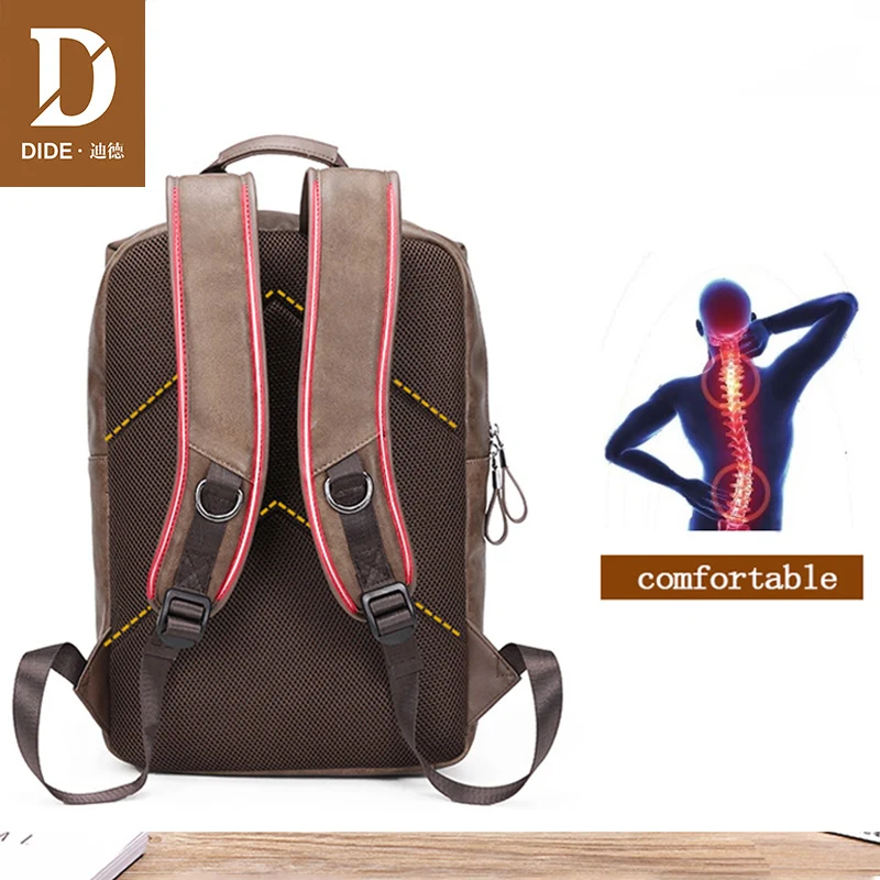 DIDE мужской повседневный рюкзак дорожная сумка студенческая модный тренд