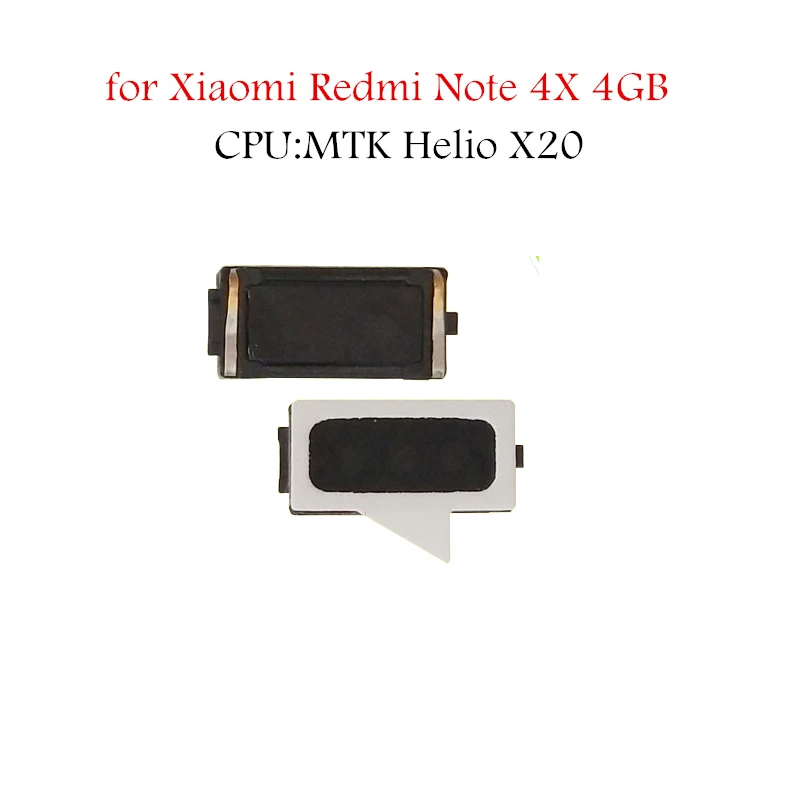 2 шт. для Xiaomi Redmi Note 4X 4 Гб MTK Helio X20 наушники Динамик наушник приемник гибкий кабель