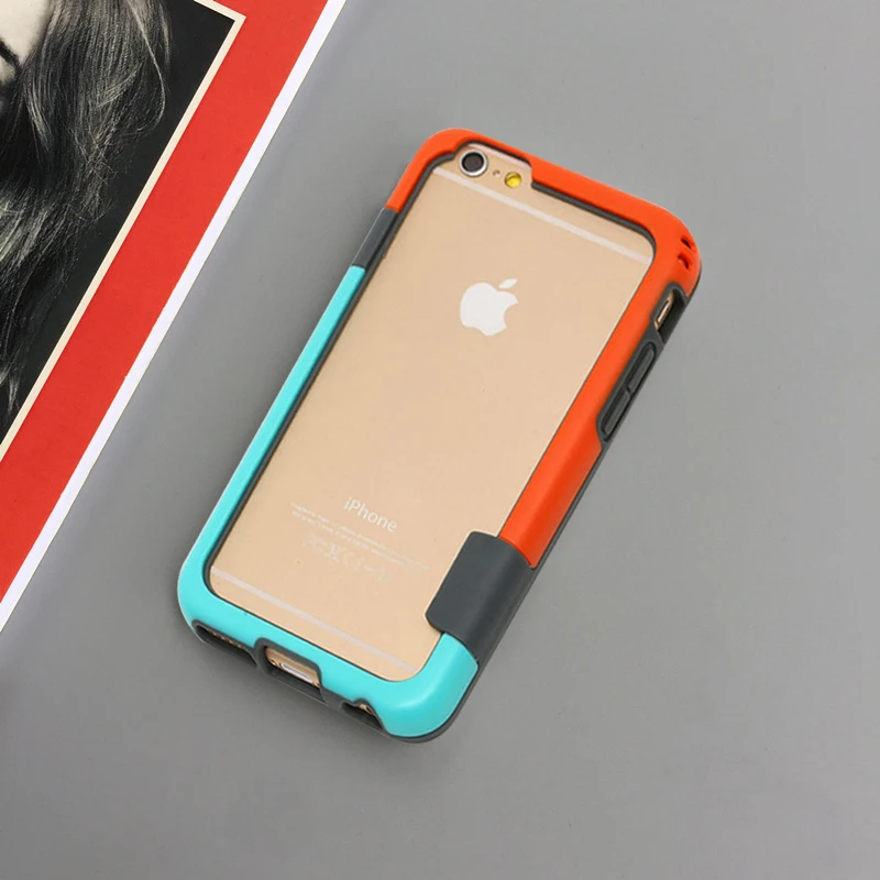 SkyBlue XinWen противоударный роскошный чехол для apple iphone7 7 s 4,7 PC Macio frame de Phone case Аксессуары для apple iPhone 7 Plus 5,5 - Цвет: SkyBlue