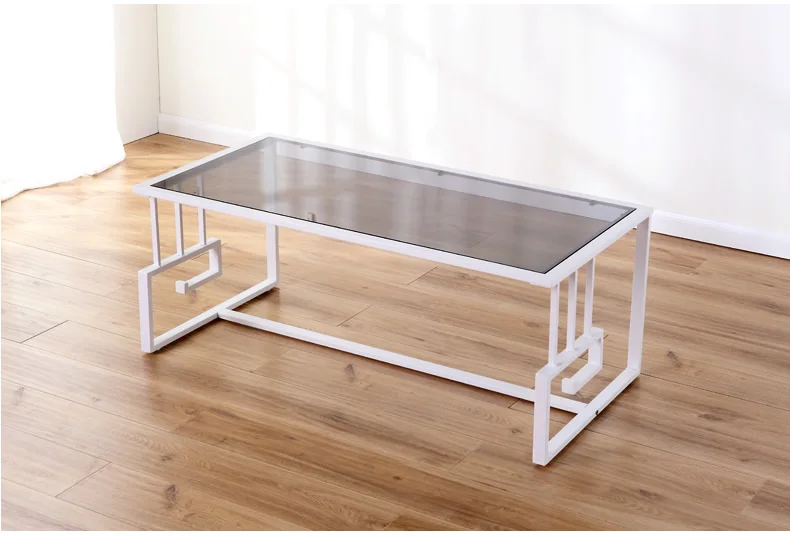 Китайский Железный Длинный Простой Модный большой деревянный журнальный столик