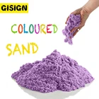 Динамический песок, разноцветный мягкий волшебный песок для детей