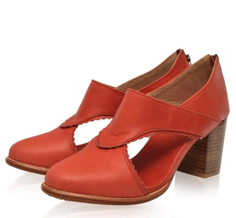 Женские свадебные туфли лодочки с вырезами женские винтажные из искусственной