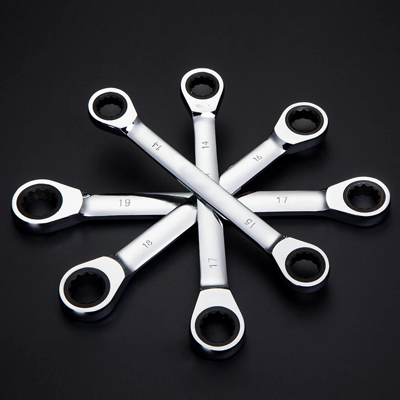 1 Набор инструментов для дома хромированный ванадиевый Быстрый двусторонний