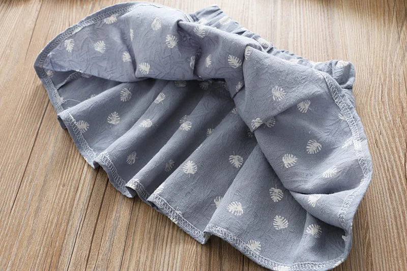 Одежда для девочек коллекция 2019 года кружевной топ с короткими рукавами и бантом