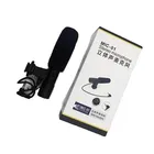 Foleto Mic01 микрофон камера Профессиональная студиястерео 3,5 мм Запись видео микрофон для Canon Nikon Pentax цифровой видео Dv dslr