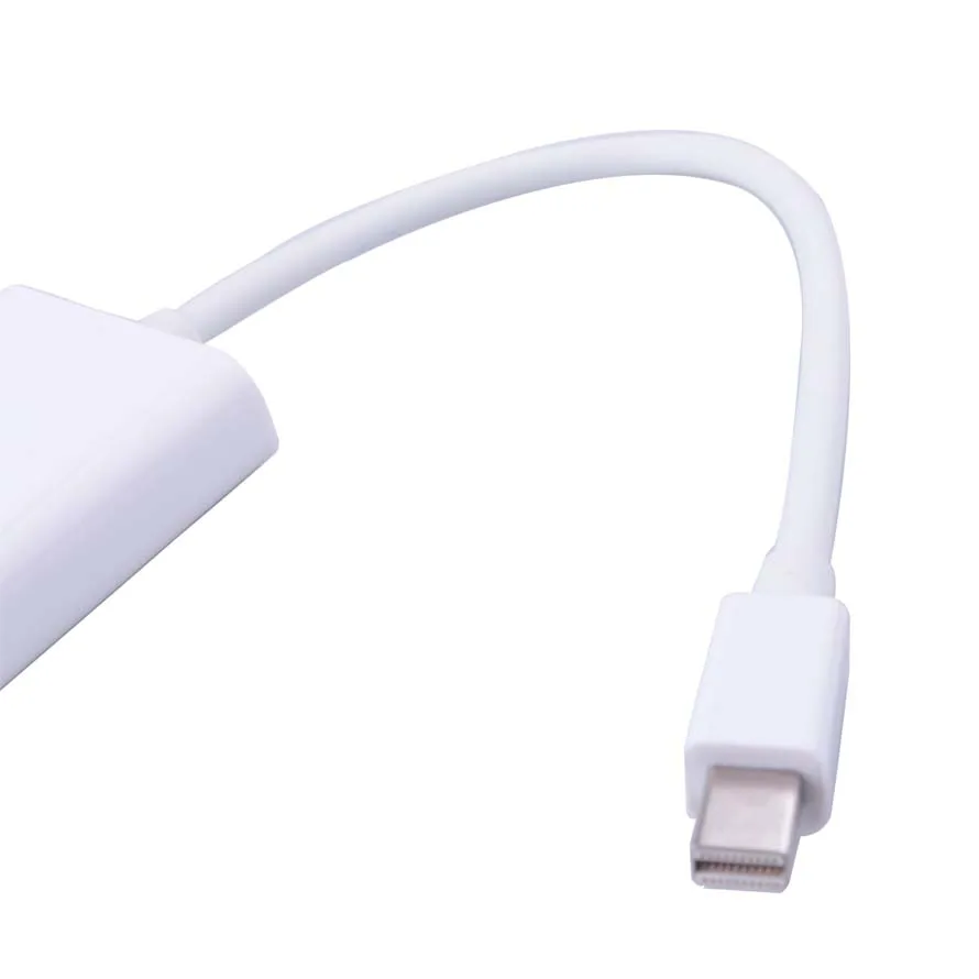 Переходник Mini DP на VGA переходник с Displayport Thunderbolt D-Sub кабели 1080P для Macbook Pro Air iMac Mac |