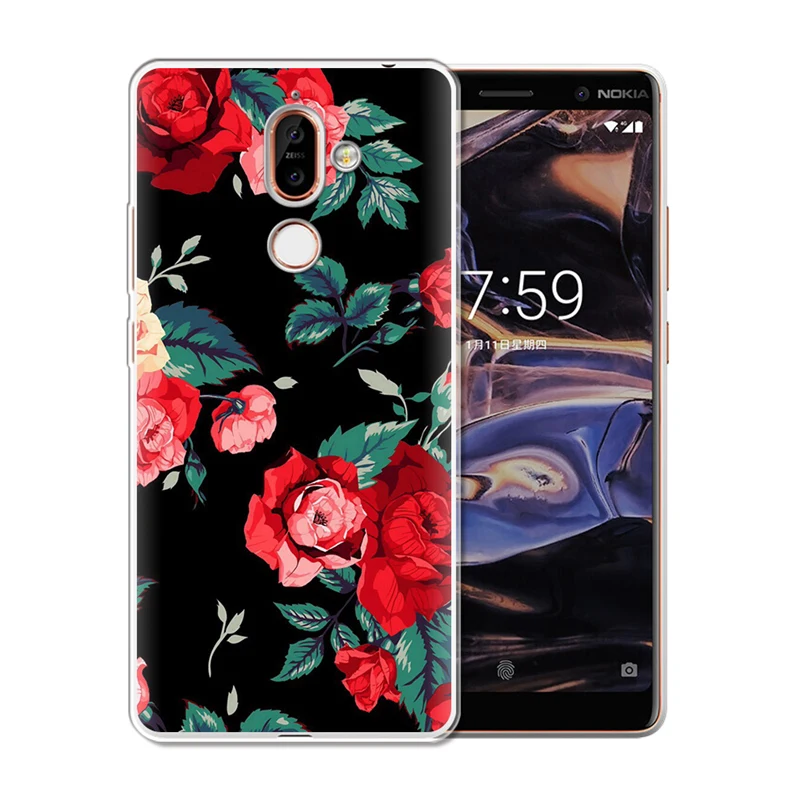 Чехол с изображением фламинго Человека-паука для Nokia 1 3 5 8 6 2 7 Plus 9 X6 2018 X7 |