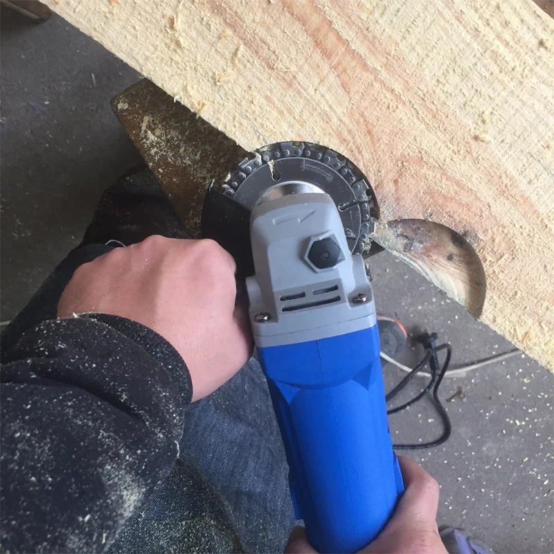 Abrasive Tools 4 Inch Angle Grinder Disc and Chain 22 Tooth Fine Cut Chain Set For 100/115 Grinding Machine Disc Chain Saw