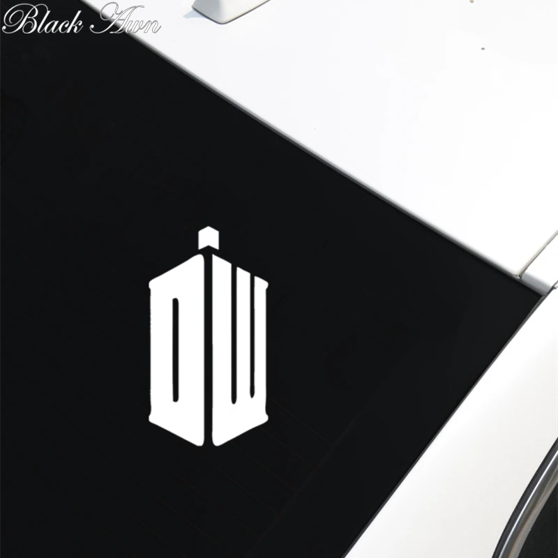 Британский ТВ шоу Dr Who DW Tardis виниловая наклейка на окно автомобиля D069|Наклейки