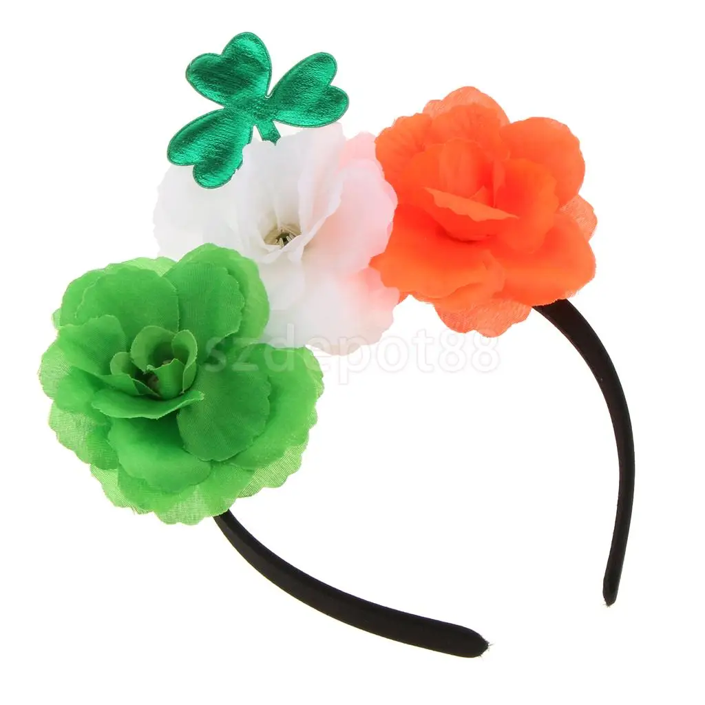Женская повязка на голову с цветами и листьями|flower headband|headband flowerheadband green |