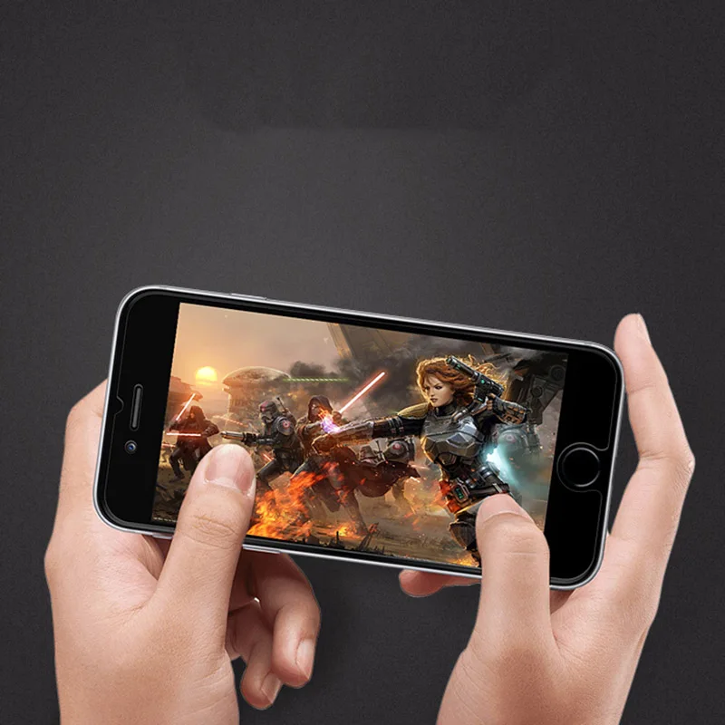 2 шт. 0 3 мм 2.5D ультра закаленное стекло Защита экрана для iPhone X XR XS Max 8 7 6 6s Plus 5 HD