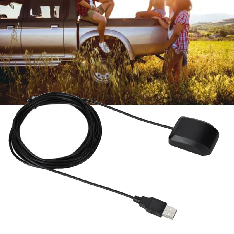 Прочный 2 в 1 USB GPS приемник антенна двойной Glonass модуль для автомобиля ноутбука