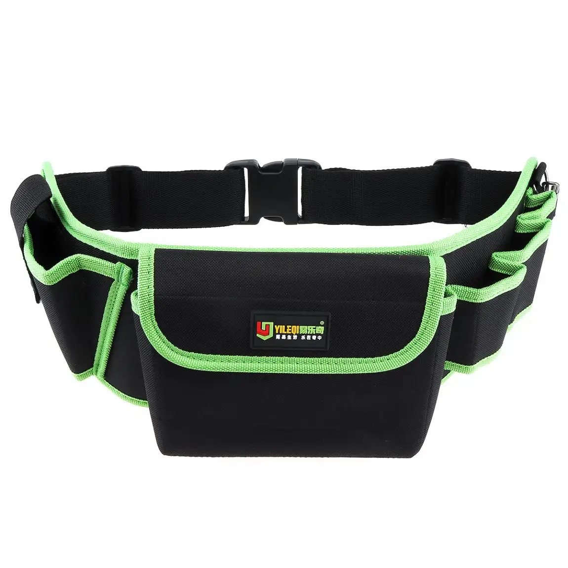 

Waterproof Waist Tool Bag Multifunctional Thickened Oxford Cloth Package with 4 Holes 1 Pocket for Maintenance Tools