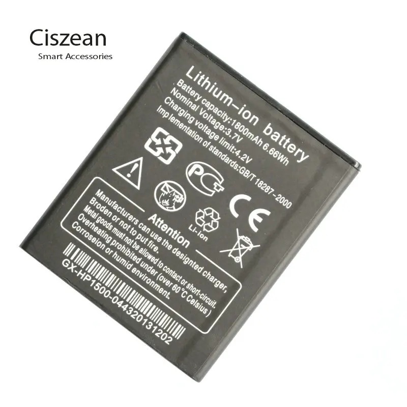 Сменный литий-ионный аккумулятор Ciszean W100 для THL W100S 1800 мАч высококачественные