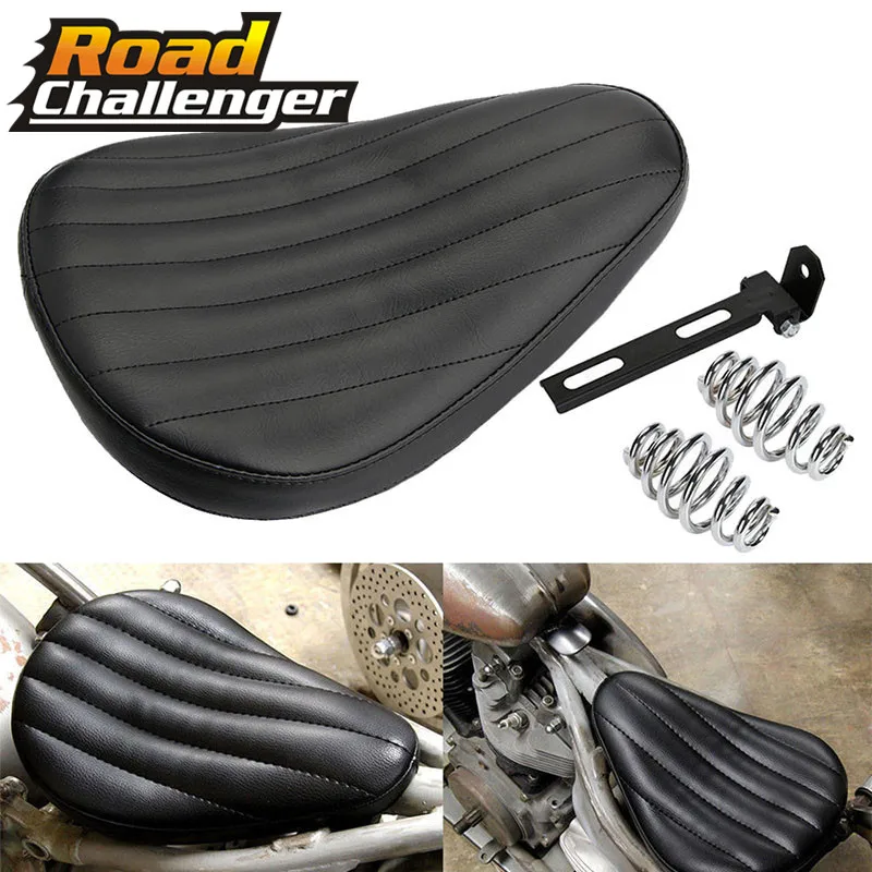 Мотоциклетный кронштейн для соло с хромированной пружиной 3 дюйма подходит Harley