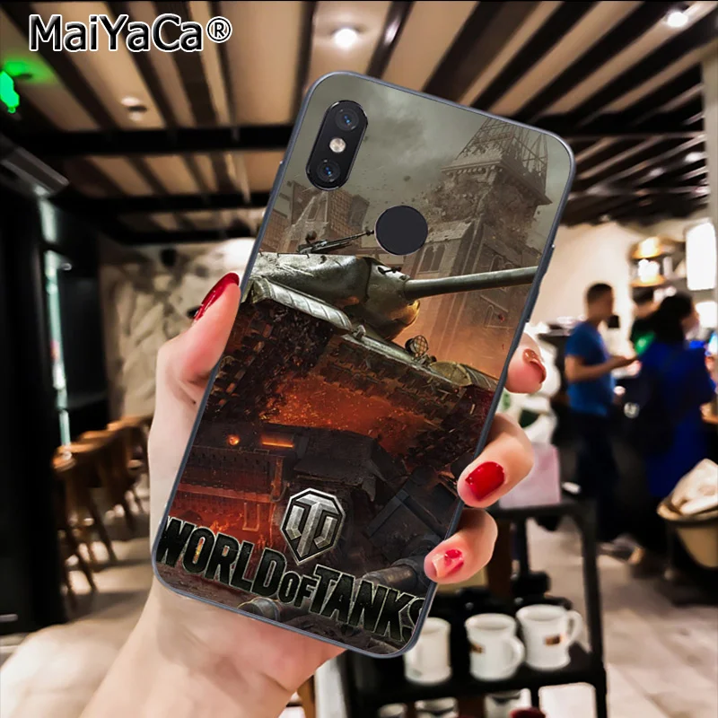 A10 MaiYaCa world of tanks Черная мягкая крышка чехол для телефона для Xiaomi Redmi8 4X 6A S2 7A 6A Redmi 5 5Plus Note5 7 Note8Pro - Color: A10