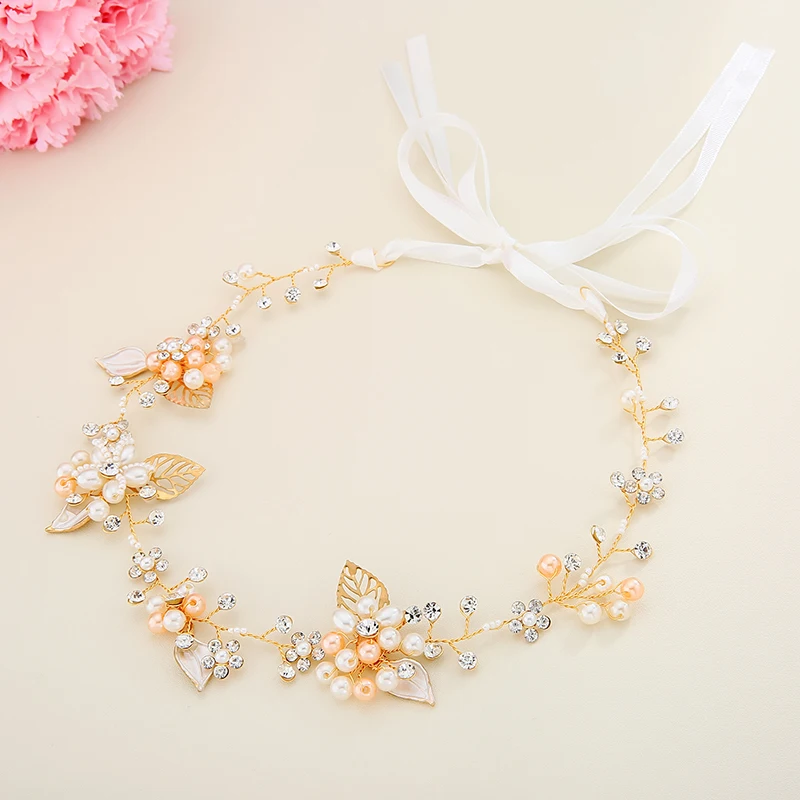 Свадебные шпильки золотого цвета с пресноводным жемчугом|Украшения для волос| |