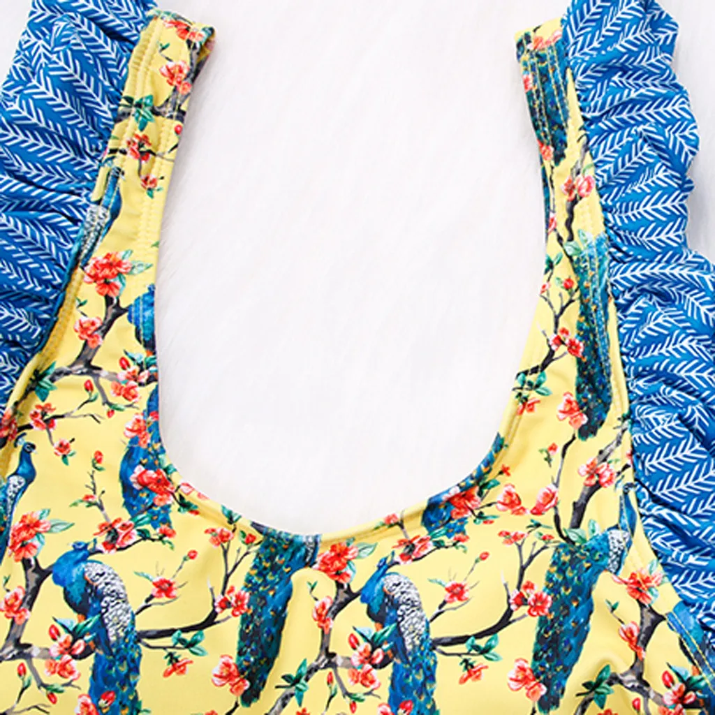 SAGACE сексуальный цельный купальник женский желтый боди с открытой спиной