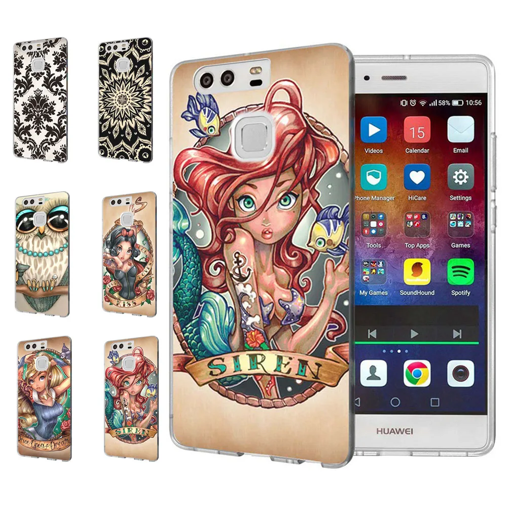 Для Huawei P9lite/P8 Lite 2016 2017 Y5 II 2 Y5ii/Y6 Compact/Honor 5A LYO-L21 Мягкий ТПУ силиконовый прозрачный