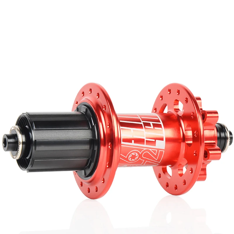 Koozer XM460 72 кликов квт. шпиндель с 4 подшипниками 6 собачки 32 Отверстия Mtb ЧПУ дисковый тормоз для горного велосипеда задние ступицы 8/9/10/11S XD Кассетный корпус