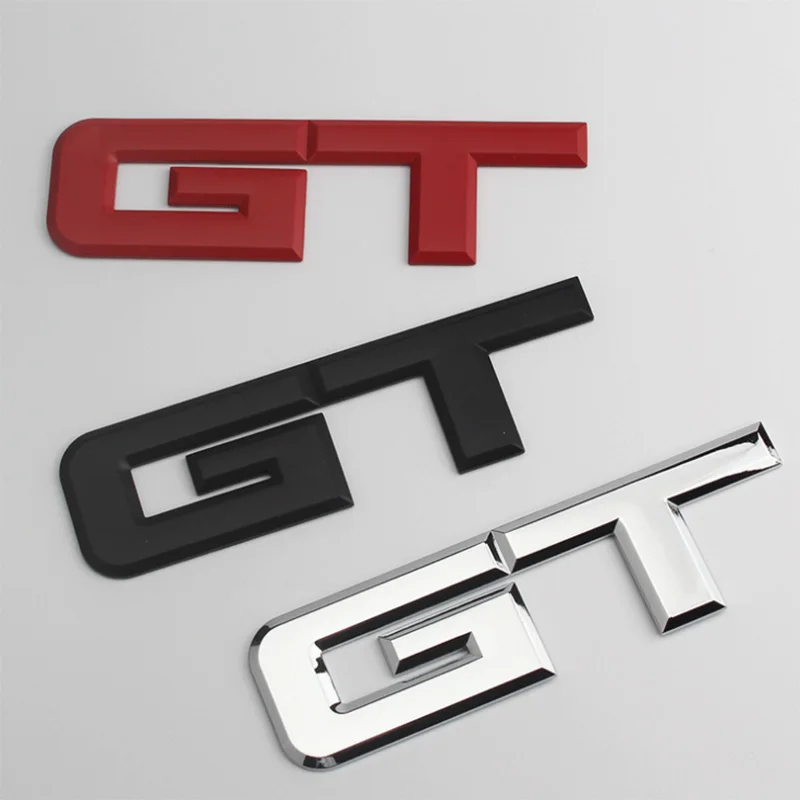 3d Gt Logo автомобильный стикер модный декор для Ford Mustang Focus Mk 1 2 3 7 Mondeo