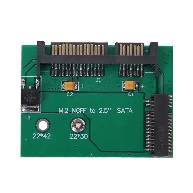 ALLOYSEED Мини Размер NGFF M.2 SSD твердотельный накопитель до 2,5 дюймов SATA интерфейс адаптер конвертер