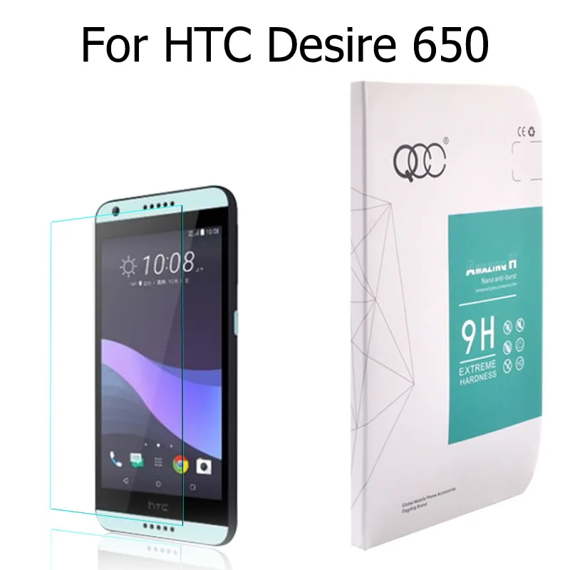 100% новейшая Противоударная Защитная пленка для экрана HTC One A9S / Desire 650 стеклянная 10