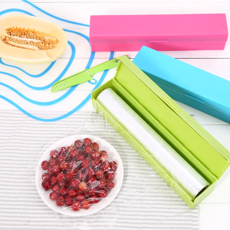 Пищевой пластиковый диспенсер для обертывания резак консервантов лезвие из