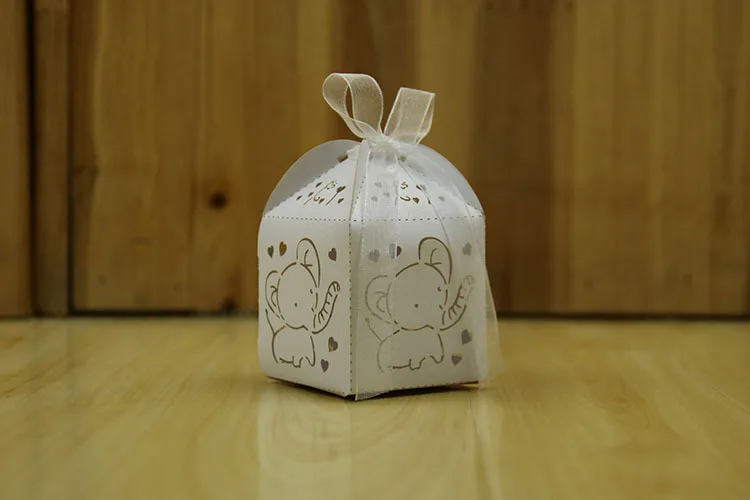 3000 шт. креативная лазерная резка с вырезами слон мультяшное животное для