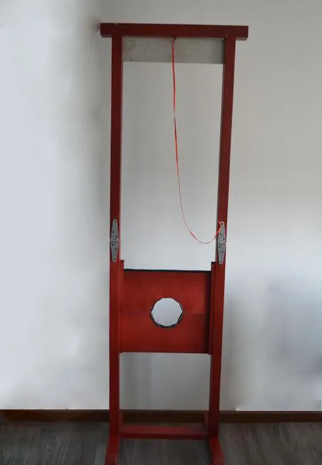 Французская гильотина волшебные трюки удивительная сцена Волшебная магия