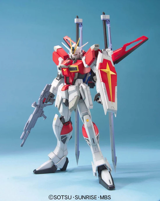Bandai Gundam 1/100 мг Меч Импульс мобильный костюм сборки модель Наборы фигурки пластмассовые игрушечные модели