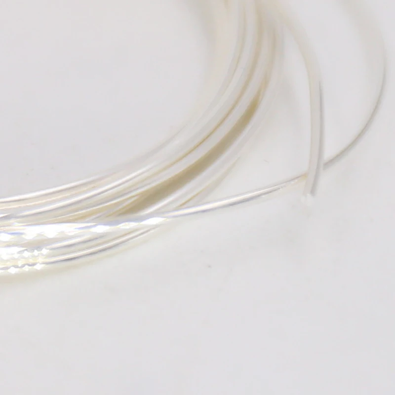 Один метр 99.999% 5N твердый сердечник чистое серебро аудио провод DIY|silver audio wire|audio