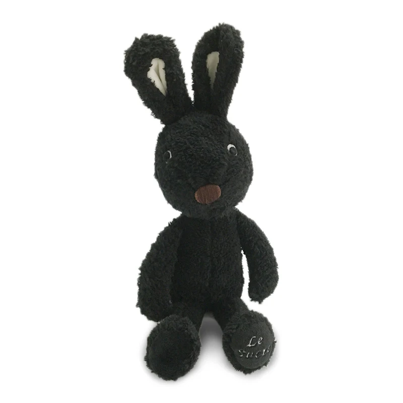 Black Rabbit 45 см/60 см кукольная одежда для кроликов плюшевые игрушки мягкое свадебное платье для куклы свитер аксессуары для BJD куклы Подарки для девочек - Цвет: Black Rabbit