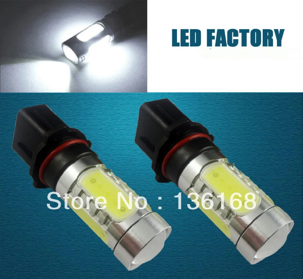 2 шт. яркий белый светодиод Cree чипы светодиодный высокое Мощность туман/DRL Led