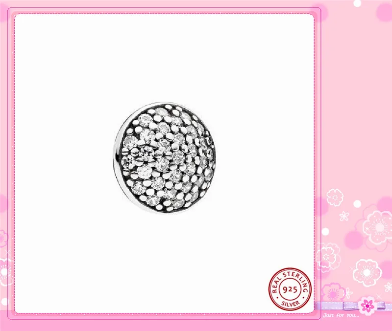 October Droplet миниатюрные бусины DIY Fit Pandora подвешиваемый кулон ожерелья подвески или браслеты серебро 925 3 шт FLS009-10