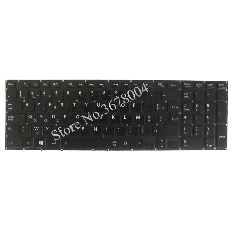 Новая Французская клавиатура для ноутбука Toshiba Satellite P55 p50 P50-A P50t без рамки FR