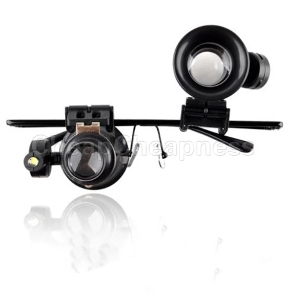 Оптовая продажа увеличительное стекло линза для ювелира ремонт часов 20X