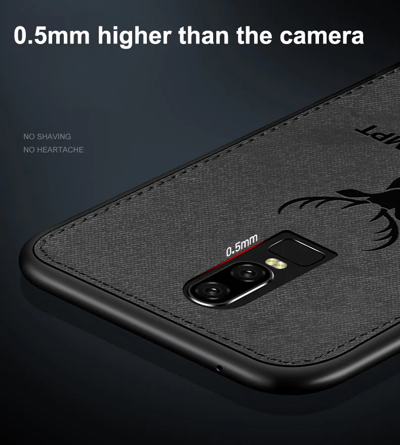 Кожаный чехол для телефона с рисунком оленя для Oneplus 7 Pro 6 6T 5 5T Силиконовая задняя крышка из ТПУ для Oneplus 7 7Pro чехол для Oneplus 6