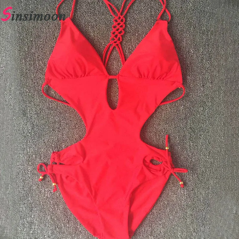 Новинка 2019 Цельный купальник сплошной вязаный крючком сексуальная цельная