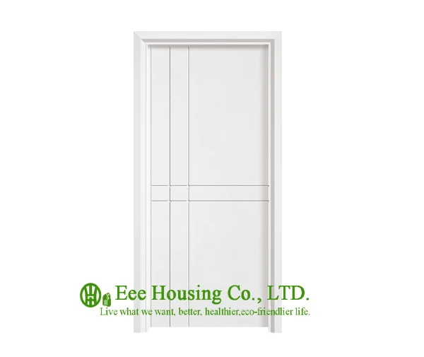 Облицованная дверь из древесины толщиной 40 мм для квартиры искусственная