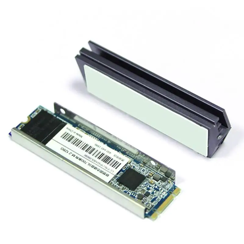 Радиатор SSD кулер NVME NGFF M.2 2280 твердотельный жесткий диск Радиатор пассивный теплоотвод алюминиевый радиатор